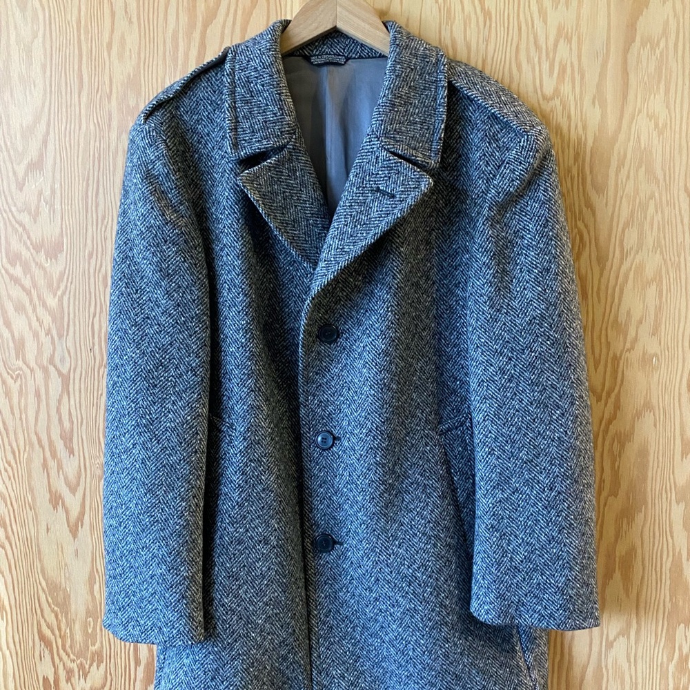 EUC Men’s Wool Car Coat